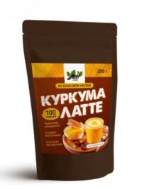 Купить Yappi Куркума-латте на кокосовом молоке порошок 250 г