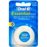 Купить Зубная нить Oral-B Essential вощеная мятная, 50 м