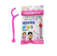 Купить Зубная нить PESITRO Flosser Kids с ксилитом, 30 шт