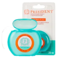 Купить Зубная нить President Ultra-Flat, 20 м