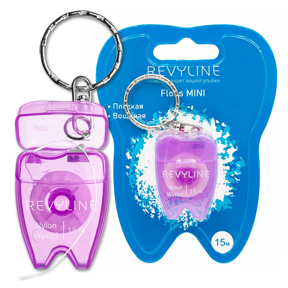 Зубная нить Revyline floss mini, 15 м Аптека 7 Купить Зубная нить Revyline floss mini, 15 м 7