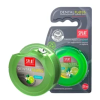Купить Зубная нить Splat Dental Floss с бергамотом и лаймом, 30 м