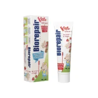 Купить Зубная паста Biorepair Kids с экстрактом земляники для детей от 0 до 6 лет