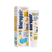 Купить Зубная паста Biorepair Kids со вкусом банана (от 0 до 6 лет)