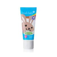 Купить Зубная паста Brush-Baby Яблоко-мята (от 0 до 3 лет)