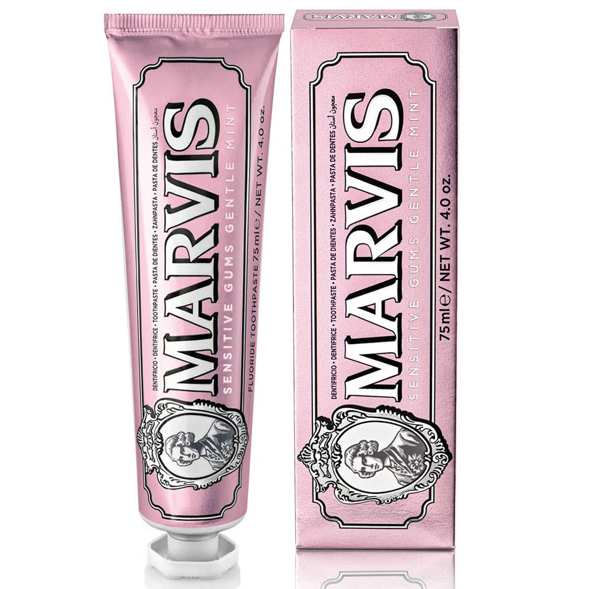 Зубная паста Marvis Sensitive Gums Gentle Mint Аптека 7 Купить Зубная паста Marvis Sensitive Gums Gentle Mint 7