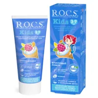 Купить Зубная паста ROCS Kids Фруктовый рожок (от 3 до 7 лет)