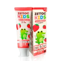 Купить Зубная паста Zettoc Kids без фтора, клубника (с 2 до 5 лет)