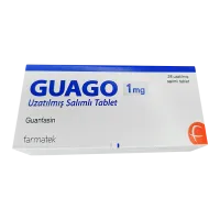 Купить Гуанфацин Гуаго Guago : аналог Эстулик таблетки 1мг N28