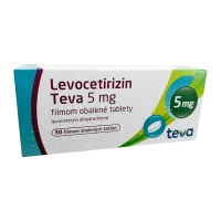 Купить Левоцетиризин Тева (Алерон) табл. 5мг N30