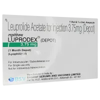 Купить Лейпрорелин (Люкрин депо аналог, Элигард аналог) 3.75мг Luprodex лиофилизат для приг. р-ра для п/к введ. №1