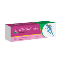Купить Аэртал Крем 1,5% 60 г