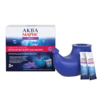 Купить Аква марис устройство для промывания носа + морская соль Саше 30 шт 10