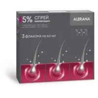 Купить Алерана Спрей 5 % 60 мл 3 шт 10
