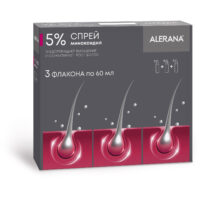 Купить Алерана Спрей 5 % 60 мл 3 шт