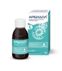 Купить Арбидол® Порошок для приготовления суспензии для приема внутрь детский 25 мг/5 мл 100 мл 10