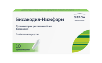 Купить Бисакодил-Нижфарм суппозитории ректальные 10 шт