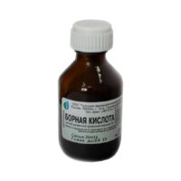 Купить Борная кислота Раствор для местного применения спиртовой 3 % 25мл