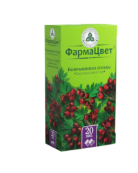 Купить Боярышника Плоды фильтр-пакет 3 г 20 шт