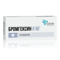 Купить Бромгексин-Озон Таблетки 8 мг 20 шт 10
