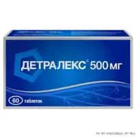 Купить Детралекс Таблетки покрытые пленочной оболочкой 500 мг 60 шт 10