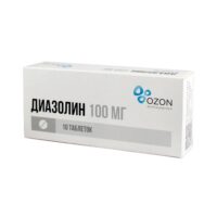 Купить Диазолин-Озон Таблетки 100 мг 10 шт