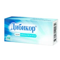 Купить Дибикор Таблетки 250 мг 60 шт 10