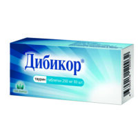 Купить Дибикор Таблетки 250 мг 60 шт