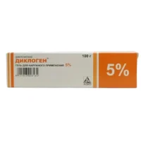 Купить Диклоген гель для наружного применения 5% 100 г 10