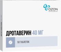 Купить Дротаверин-Озон Таблетки 40 мг 50 шт