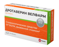 Купить Дротаверин Велфарм Таблетки 40 мг 30 шт