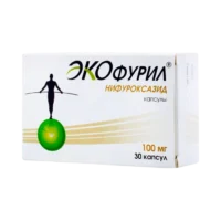 Купить Экофурил Капсулы 100 мг 30 шт 10