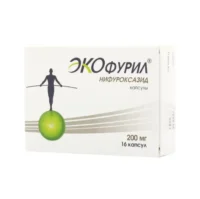 Купить Экофурил Капсулы 200 мг 16 шт 10