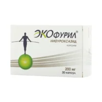 Купить Экофурил Капсулы 200 мг 30 шт 10