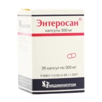 Купить Энтеросан Капсулы 300 мг 20 шт 10