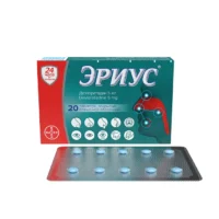 Купить Эриус таблетки 5 мг 20 шт 10