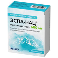 Купить Эспа-Нац Порошок для приготовления раствора для приема внутрь 600 мг 20 шт