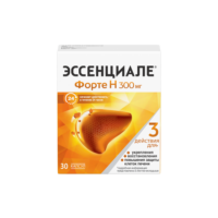 Купить Эссенциале Форте Н для печени Капсулы 300 мг 30 шт