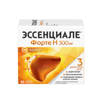 Купить Эссенциале Форте Н для печени Капсулы 300 мг 90 шт