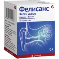 Купить Фелисанс Капли ушные 10 мг/г + 40 мг/г флакон 16 г 10