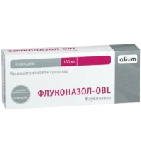 Купить Флуконазол-OBL капсулы 150 мг 4 шт 10