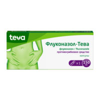 Купить Флуконазол-Тева Капсулы 150 мг 1 шт