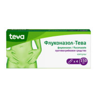 Купить Флуконазол-Тева Капсулы 150 мг 4 шт