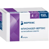 Купить Флуконазол-Вертекс Капсулы 150 мг 4 шт 10