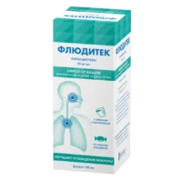 Купить Флюдитек Сироп 5 % 125 мл 10