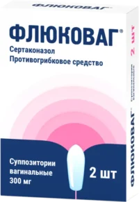 Купить Флюковаг Суппозитории вагинальные 300 мг 2 шт 10