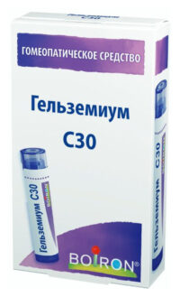 Купить Гельземиум С30 гранулы гомеопатические 4 г