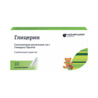Купить Глицерин Нижфарм Суппозитории ректальные 1,24 г 10 шт