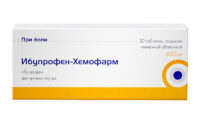 Купить Ибупрофен-Хемофарм Таблетки 400 мг 30 шт