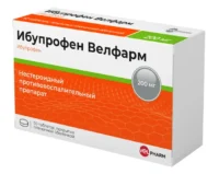 Купить Ибупрофен Велфарм Таблетки 200 мг 50 шт 10